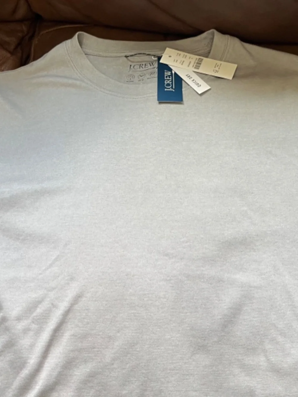 MEN'S J.CREW 'COOLMAX' PERFORMANCE T-SHIRT, SLIM FIT, S, LKNEW W/TAGS, RARE!!